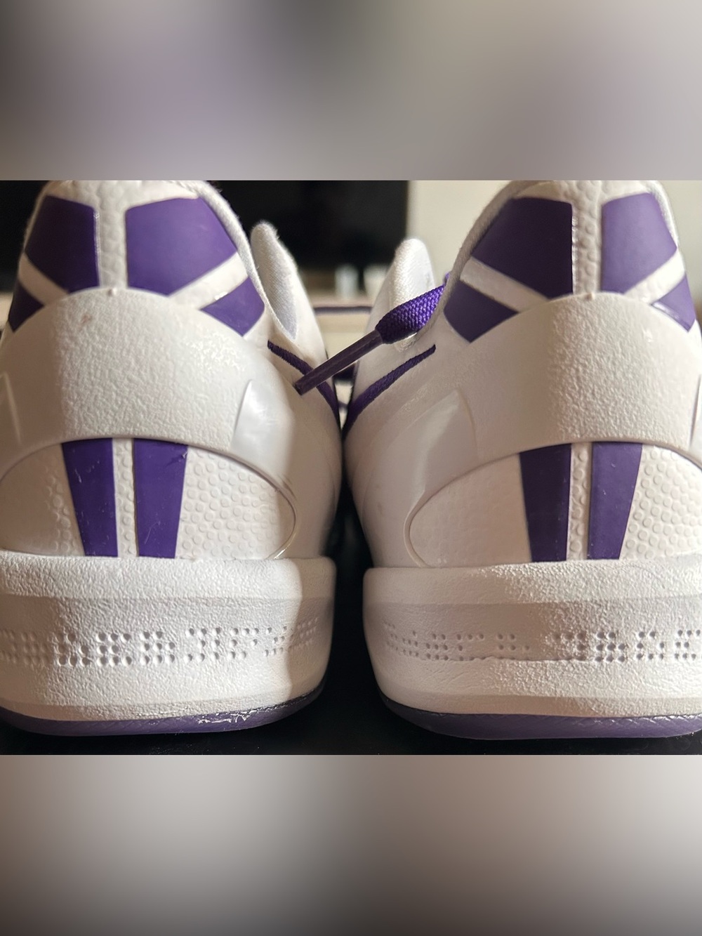 Nike Kids Big Boys Sz 5 Kobe 8 Protro Court Purple Basketball Sneakers w/Box NEW - Picture 14 of 14